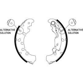 Bremsbackensatz 8DB 355 002-961