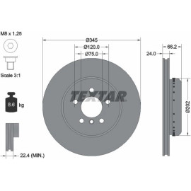 Bremsscheibe 92265625
