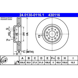 Bremsscheibe 24.0130-0116.1