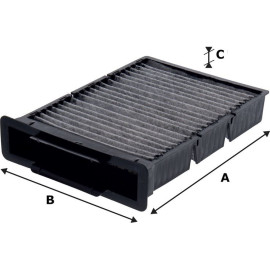 Filter, Innenraumluft 715876 Filter, Innenraumluft 715876