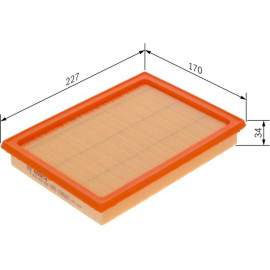 BOSCH F 026 400 222 Luftfilter BOSCH F 026 400 222 Luftfilter