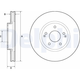 Bremsscheibe BG4809C Bremsscheibe BG4809C