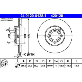 Bremsscheibe 24.0120-0128.1