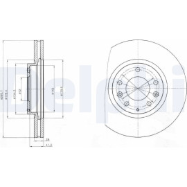 Bremsscheibe BG4256 Bremsscheibe BG4256