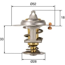 Thermostat, Kühlmittel TX 327 92D Thermostat, Kühlmittel TX 327 92D