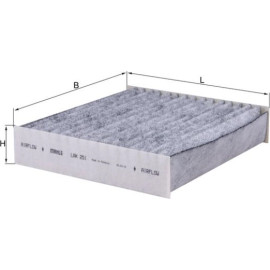 Filter, Innenraumluft LAK 251