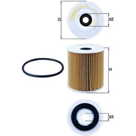 Ölfilter OX 175D