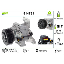 Kompressor, Klimaanlage 814731 Kompressor, Klimaanlage 814731