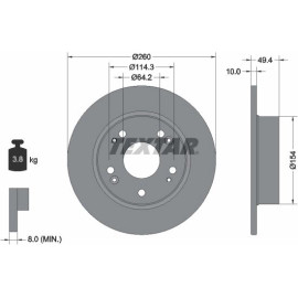 Bremsscheibe 92144603