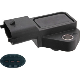 FEBI BILSTEIN 100657 Sensor, Saugrohrdruck FEBI BILSTEIN 100657 Sensor, Saugrohrdruck