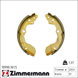 Bremsbackensatz 10990.161.5