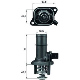 Thermostat, Kühlmittel TI 16 105