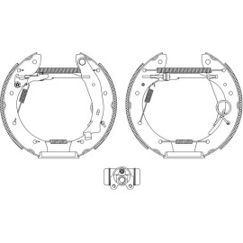 Bremsbackensatz 8DB 355 004-351 Bremsbackensatz 8DB 355 004-351