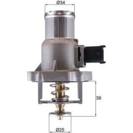 MAHLE ORIGINAL TM 55 105 Kühlwasserthermostat Öffnungstemperatur: 105°C, mit Dichtung MAHLE ORIGINAL TM 55 105 Kühlwasserthermostat Öffnungstemperatur: 105°C, mit Dichtung