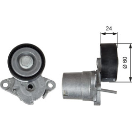 Spannrolle, Keilrippenriemen T39272 Spannrolle, Keilrippenriemen T39272