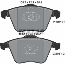 Bremsbelagsatz, Scheibenbremse 2391202 Bremsbelagsatz, Scheibenbremse 2391202