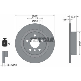 Bremsscheibe 92274603 Bremsscheibe 92274603