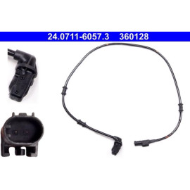 Sensor, Raddrehzahl 24.0711-6057.3