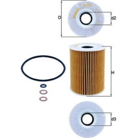 Ölfilter OX 254D2 Ölfilter OX 254D2