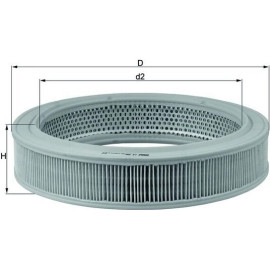 Luftfilter LX 208 Luftfilter LX 208