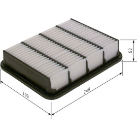 BOSCH F 026 400 165 Luftfilter BOSCH F 026 400 165 Luftfilter
