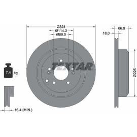 Bremsscheibe 92242603