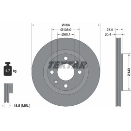 Bremsscheibe 92048103
