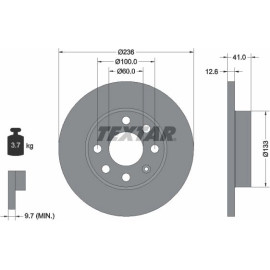 Bremsscheibe 92020903