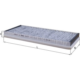 Filter, Innenraumluft LAK 77 Filter, Innenraumluft LAK 77