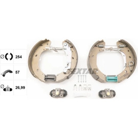 Bremsbackensatz 84060900 Bremsbackensatz 84060900