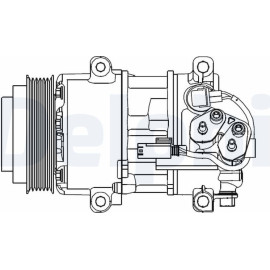 Kompressor, Klimaanlage CS20499