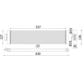 Ölkühler, Automatikgetriebe CLC 327 000P