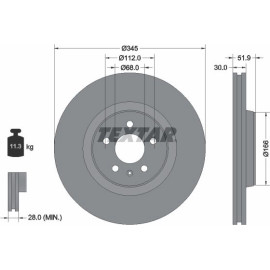 Bremsscheibe 92229205