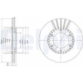 Bremsscheibe BG2365