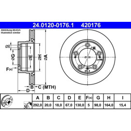 Bremsscheibe 24.0120-0176.1