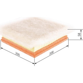 BOSCH F 026 400 235 Luftfilter BOSCH F 026 400 235 Luftfilter