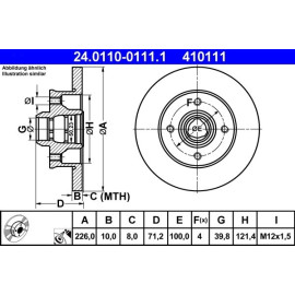 Bremsscheibe 24.0110-0111.1