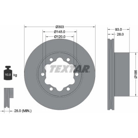 Bremsscheibe 93143403