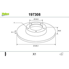 Bremsscheibe 197308
