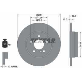 Bremsscheibe 92091103