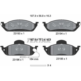 Bremsbelagsatz, Scheibenbremse 2319303 Bremsbelagsatz, Scheibenbremse 2319303