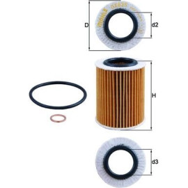 Ölfilter OX 825D Ölfilter OX 825D