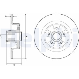 Bremsscheibe BG9136RS Bremsscheibe BG9136RS