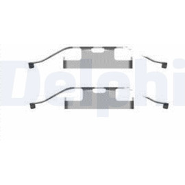 Zubehörsatz, Scheibenbremsbelag LX0596 Zubehörsatz, Scheibenbremsbelag LX0596
