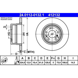 Bremsscheibe 24.0112-0132.1