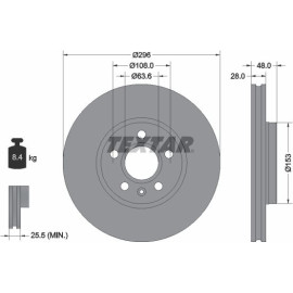 Bremsscheibe 92287505 Bremsscheibe 92287505