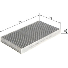 BOSCH 1 987 431 459 Innenraumfilter BOSCH 1 987 431 459 Innenraumfilter