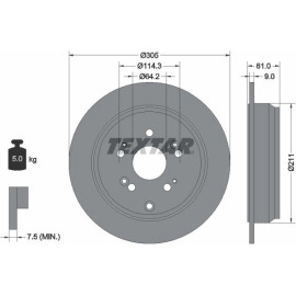 Bremsscheibe 92162503
