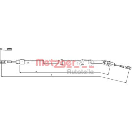 Seilzug, Feststellbremse 10.9513 Seilzug, Feststellbremse 10.9513
