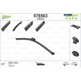 VALEO HYDROCONNECT 578563 Heckscheibenwischerblatt VALEO HYDROCONNECT 578563 Heckscheibenwischerblatt